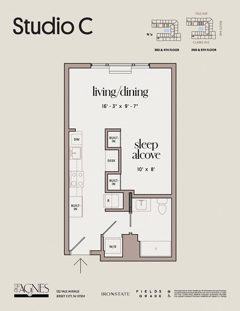 the studio c floor plan